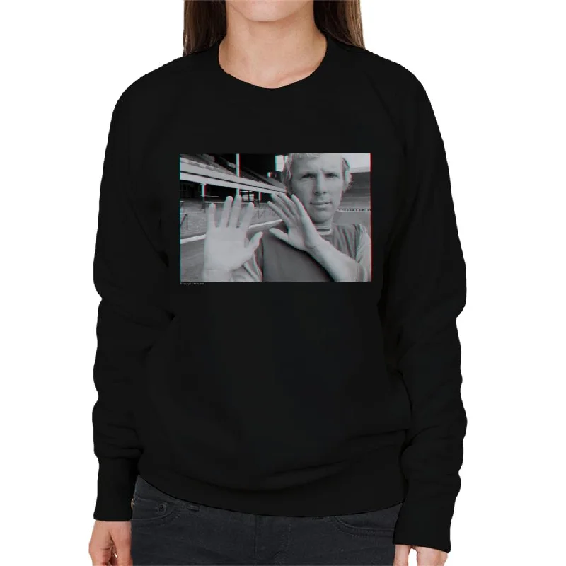TV Times Bobby Moore 3D Effect Women's Sweatshirt Hoodie with Zipper Versatile Modern TV Times Bobby Moore 3D Effect Women's Sweatshirt Hoodie with Zipper Versatile Modern