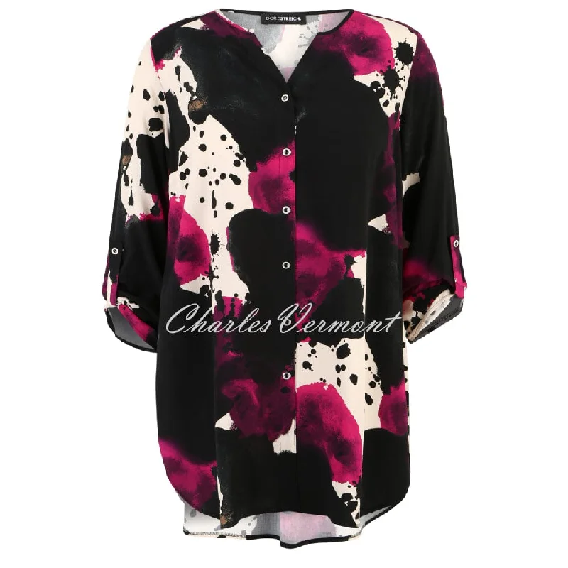 Doris Streich Tunic Blouse - Style 213203-42 Loose Oversized Blouse