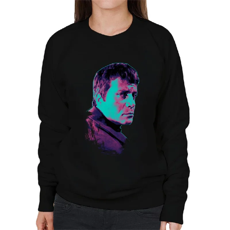 TV Times Oliver Reed 1971 Pop Art Stylised Women's Sweatshirt Hoodie with Hem Ribbing Snug Secure TV Times Oliver Reed 1971 Pop Art Stylised Women's Sweatshirt Hoodie with Hem Ribbing Snug Secure