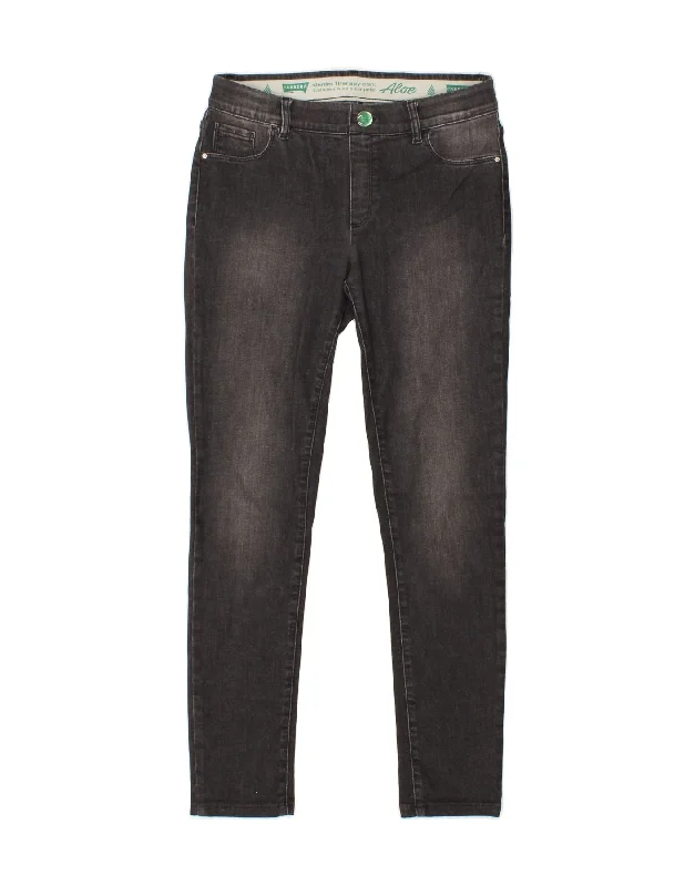 CARRERA Womens Skinny Jeans Medium W30 L30  Grey Cotton Classic Button Fly Jeans