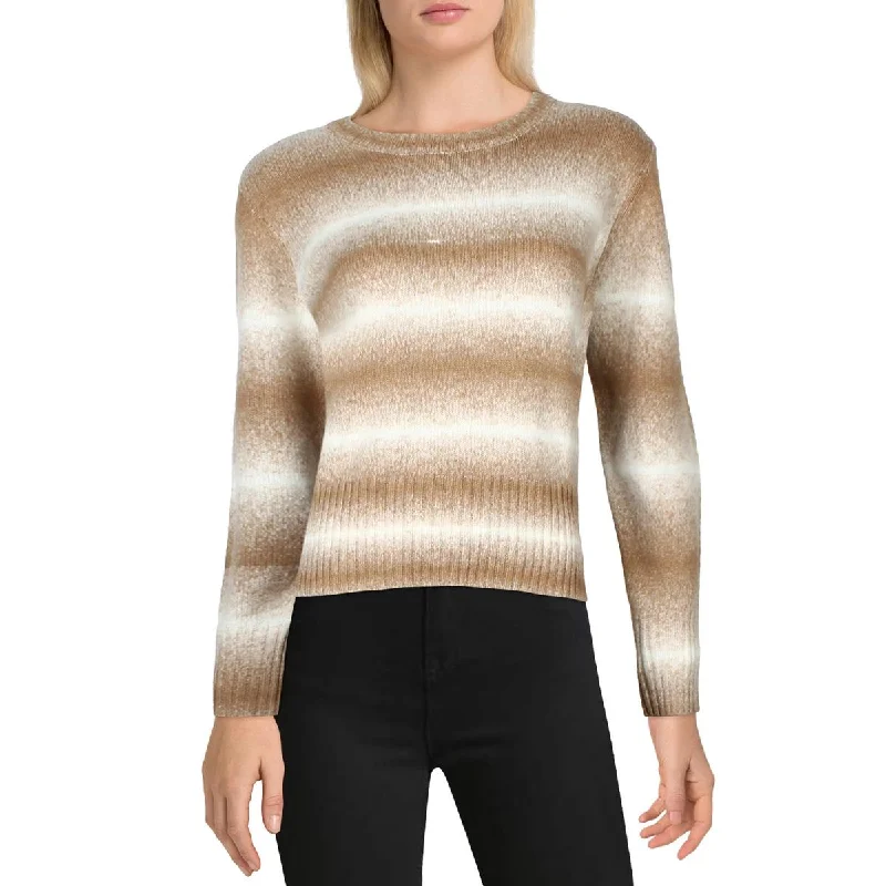 Womens Ombre Stripe Pullover Sweater Sweater Knitwear Pullover