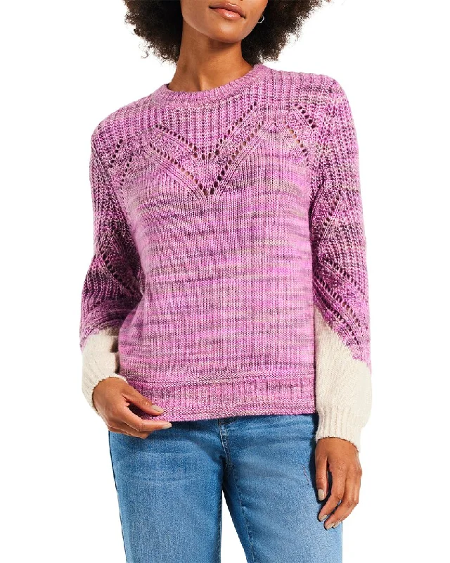 Nic+Zoe Petite Winter Warmth Sweater Iron Safe Non-Iron Wrinkle Free