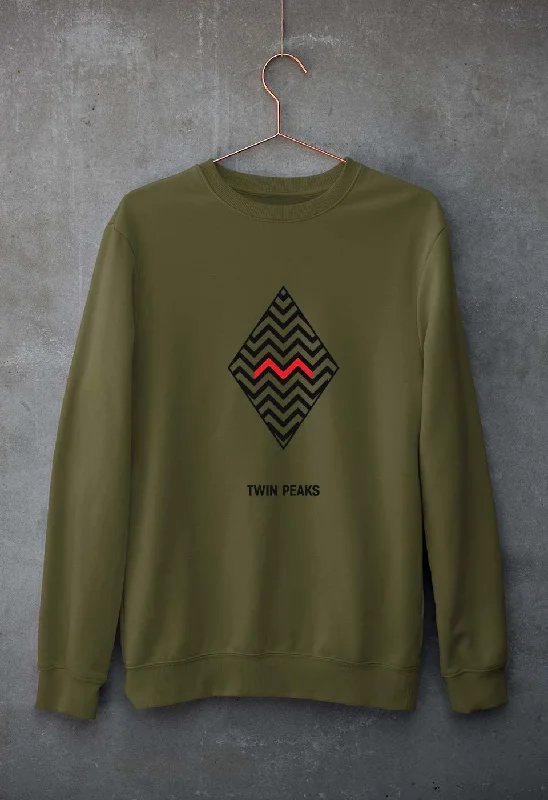Twin Peaks Unisex Sweatshirt for Men/Women Hoodie with Full-Zip Functional Layering