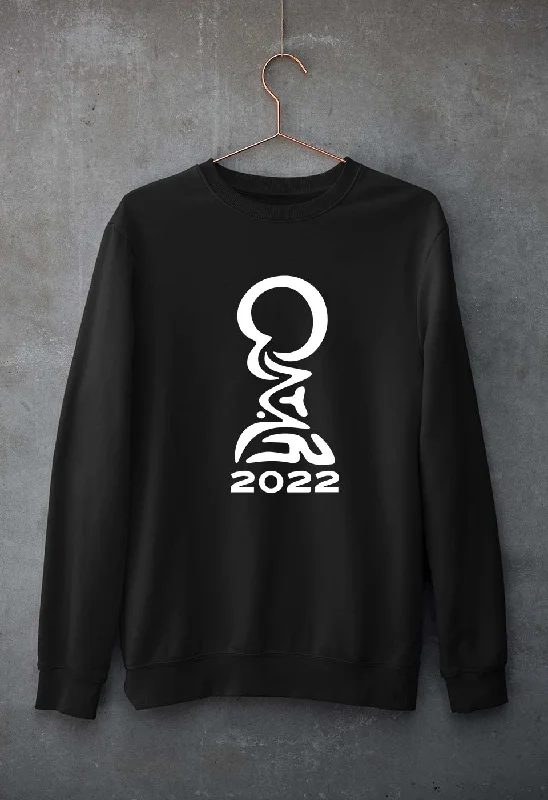 FIFA World Cup Qatar 2022 Unisex Sweatshirt for Men/Women Hoodie with Button Placket Classic Preppy FIFA World Cup Qatar 2022 Unisex Sweatshirt for Men/Women Hoodie with Button Placket Classic Preppy