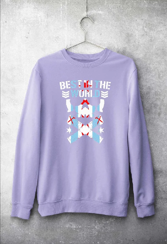 CM Punk Unisex Sweatshirt for Men/Women Hoodie with Distressed Vintage Worn