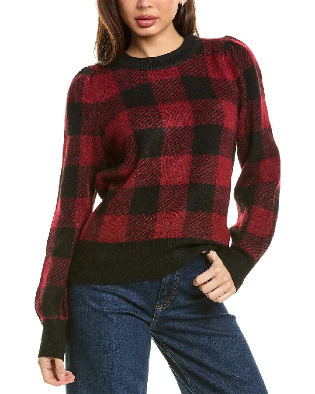 Beachlunchlounge Peggy Sweater Houndstooth Herringbone Solid