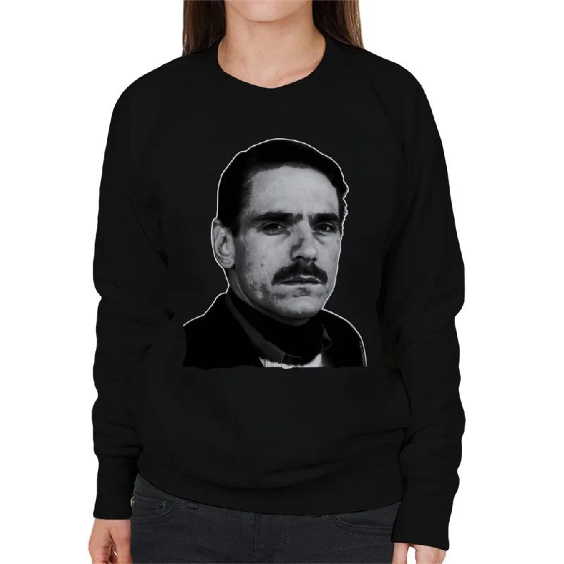 TV Times Jeremy Irons In Bridehead Revisited Women's Sweatshirt Hoodie with Batwing Sleeves Loose Dramatic TV Times Jeremy Irons In Bridehead Revisited Women's Sweatshirt Hoodie with Batwing Sleeves Loose Dramatic