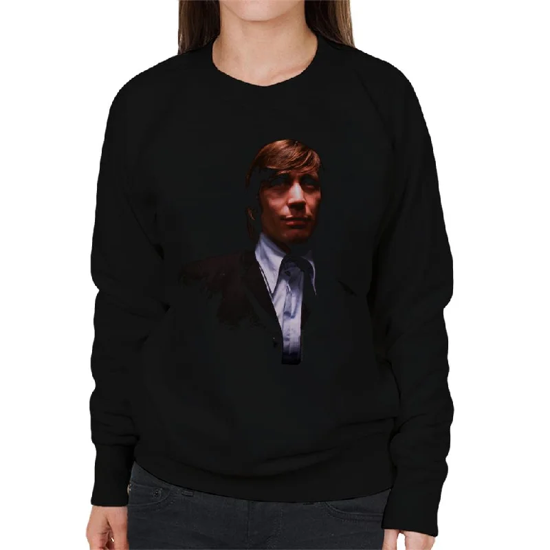 TV Times Charlie Watts Rolling Stones Women's Sweatshirt Hoodie with Emblem Brand Identity TV Times Charlie Watts Rolling Stones Women's Sweatshirt Hoodie with Emblem Brand Identity
