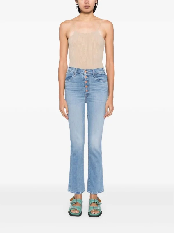Pixie Hustler Ankle Jeans In Tarot Time Chic Cropped Jeans