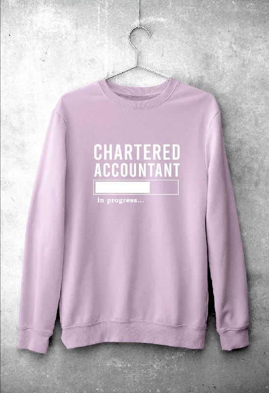 Chartered Accountants(CA) In Progress Unisex Sweatshirt for Men/Women Hoodie with Relaxed Fit Easy Casual Chartered Accountants(CA) In Progress Unisex Sweatshirt for Men/Women Hoodie with Relaxed Fit Easy Casual