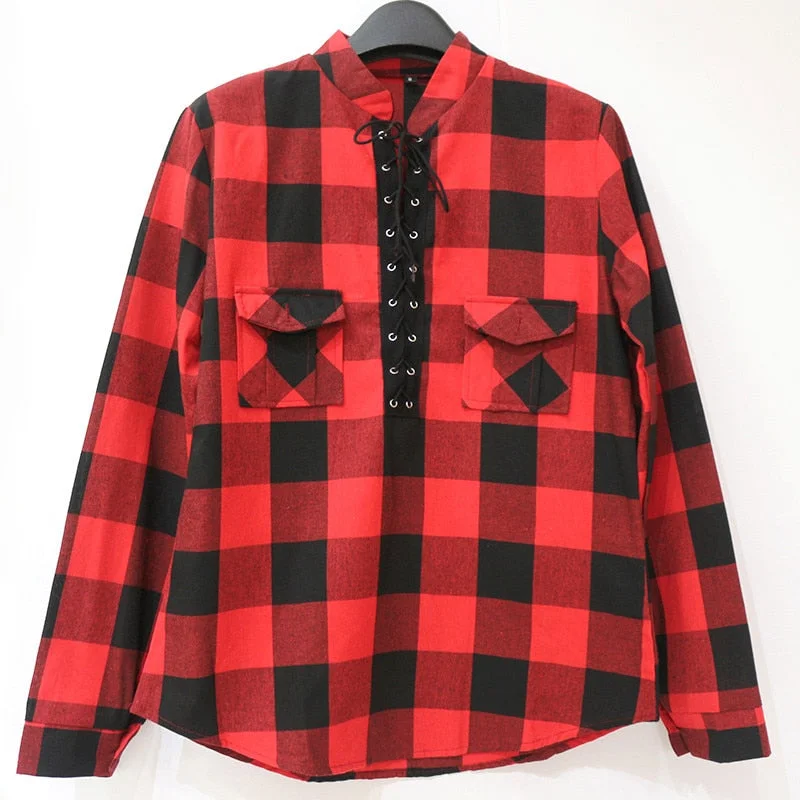Long Sleeve Blouses Shirt Chic Wrap Blouse