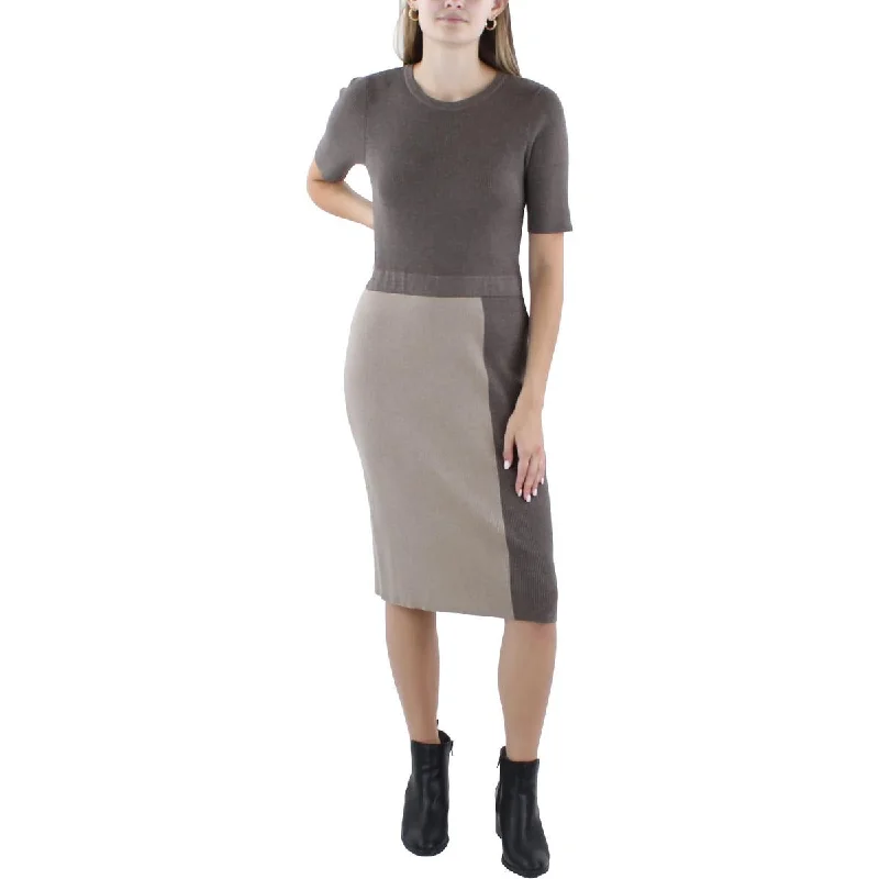 Womens Cashmere Sweaterdress Layered Multi-layer Single Layer