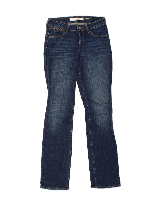 WRANGLER Womens Sara Narrow Bootcut Jeans W28 L32 Navy Blue Classic Button Fly Jeans WRANGLER Womens Sara Narrow Bootcut Jeans W28 L32 Navy Blue Classic Button Fly Jeans