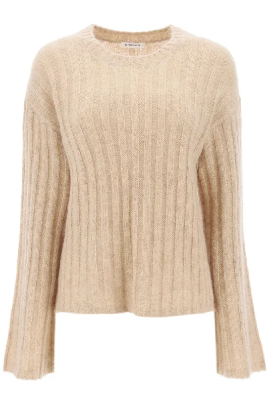 ribbed knit pullover sweater Q72535001 TWILL BEIGE Wool Fabric Cashmere Fabric Tweed Fabric ribbed knit pullover sweater Q72535001 TWILL BEIGE Wool Fabric Cashmere Fabric Tweed Fabric