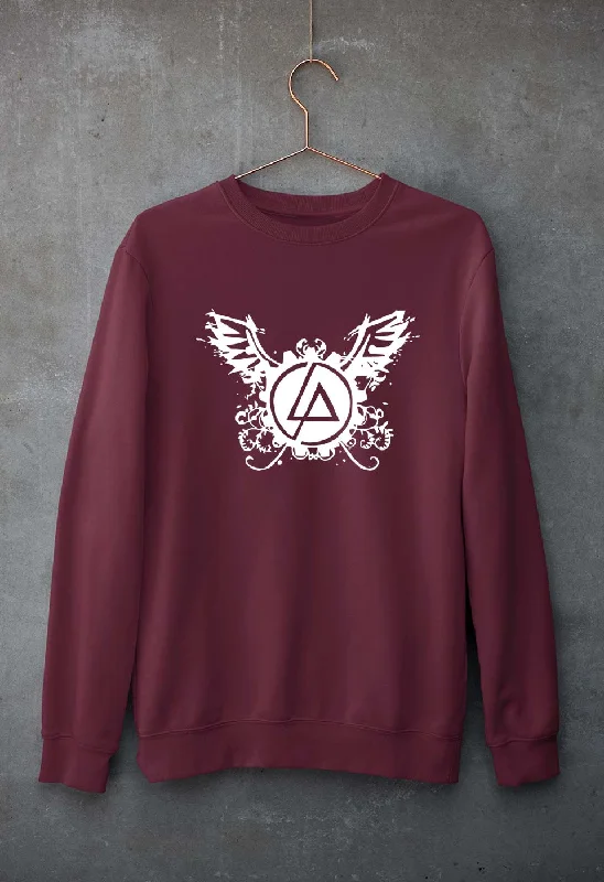 Linkin Park Unisex Sweatshirt for Men/Women Hoodie with Side Slits Relaxed Casual