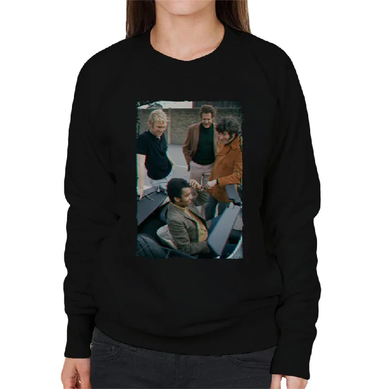 TV Times Bobby Moore And Gang 1970 Women's Sweatshirt Hoodie with Pocket Utility Practical TV Times Bobby Moore And Gang 1970 Women's Sweatshirt Hoodie with Pocket Utility Practical