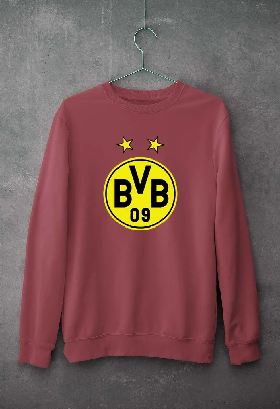 Borussia Dortmund Unisex Sweatshirt for Men/Women Hoodie with Hem Drawcord Adjustable Customizable Borussia Dortmund Unisex Sweatshirt for Men/Women Hoodie with Hem Drawcord Adjustable Customizable