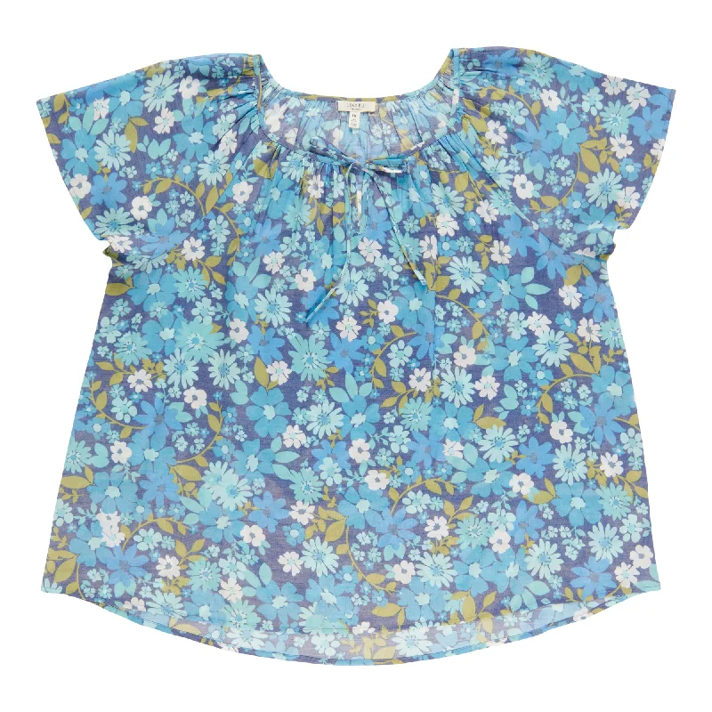 Women's Plus Short Sleeve Flutter Sleeve Blouse Everyday Stylish Blouse