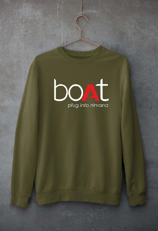 Boat Unisex Sweatshirt for Men/Women Hoodie with Slim Fit Tailored Modern