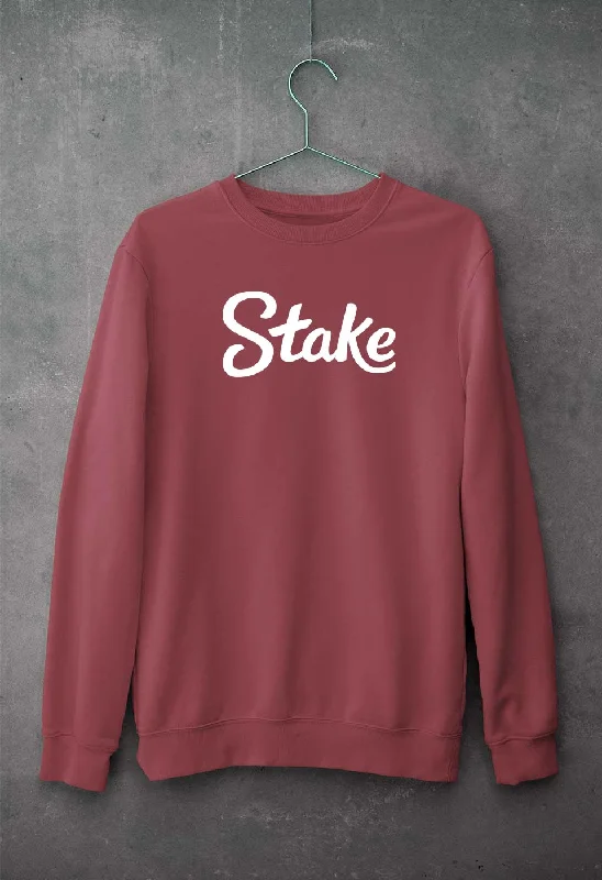 Stake Sweatshirt for Men/Women Hoodie with Hem Drawcord Adjustable Customizable