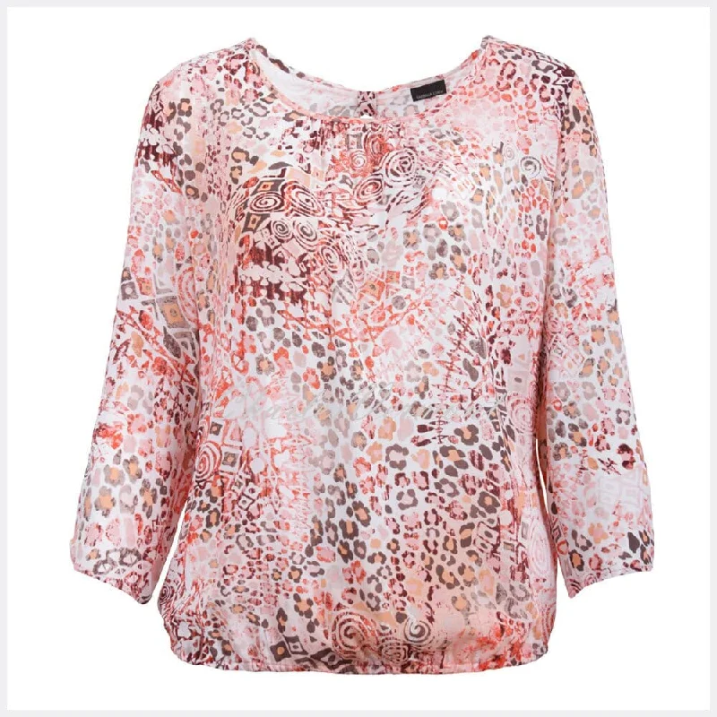 Barbara Lebek Blouse - Style 58550002-43 Off-Shoulder Wrap Blouse