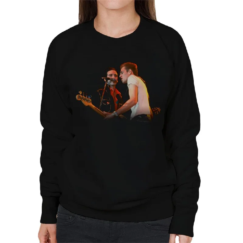 TV Times Paul Simenon Of The Clash Women's Sweatshirt Hoodie with Embroidery Detailed Premium TV Times Paul Simenon Of The Clash Women's Sweatshirt Hoodie with Embroidery Detailed Premium
