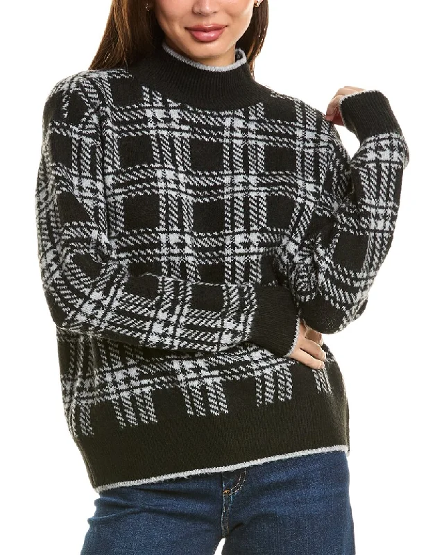 Beachlunchlounge Patsey Sweater Cable Knit Ribbed Knit Lace Knit