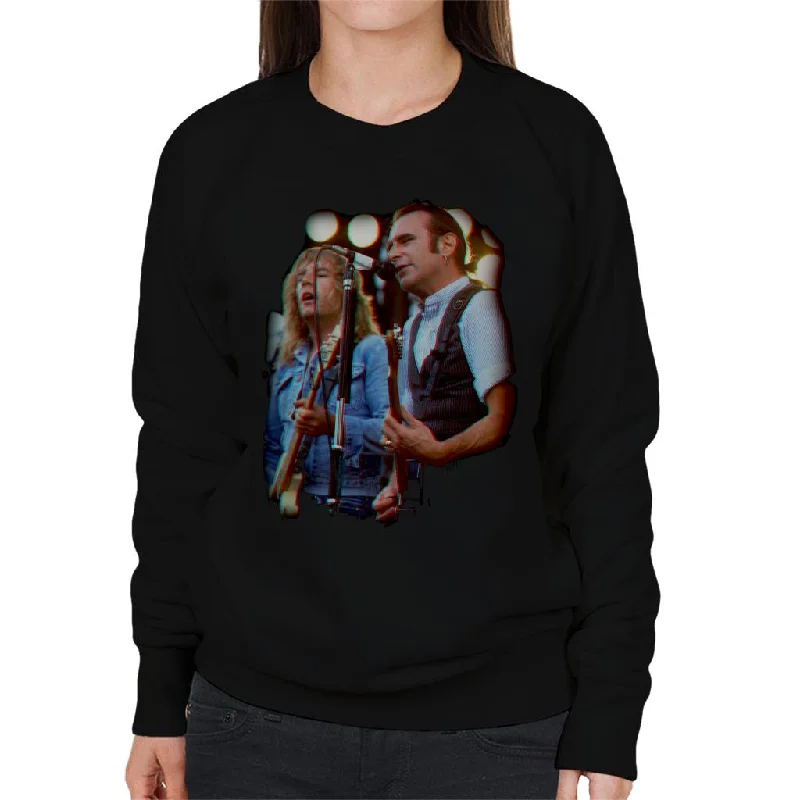 TV Times Rick And Francis Of Status Quo Women's Sweatshirt Hoodie with Ribbed Neckline Snug Warm TV Times Rick And Francis Of Status Quo Women's Sweatshirt Hoodie with Ribbed Neckline Snug Warm