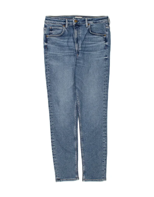 LEE Womens High Waist Slim Jeans EU 44 XL W30 L29 Blue Cotton Stylish Stone-Wash Denim Jeans LEE Womens High Waist Slim Jeans EU 44 XL W30 L29 Blue Cotton Stylish Stone-Wash Denim Jeans