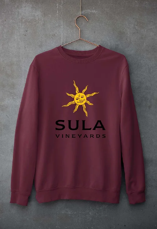 sula-vineyards Unisex Sweatshirt for Men/Women Hoodie Crop Top Short Trendy