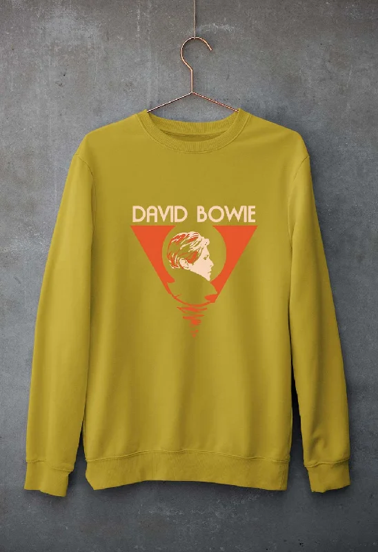 David Bowie Unisex Sweatshirt for Men/Women Hoodie with Turtle Neck Cozy Winter
