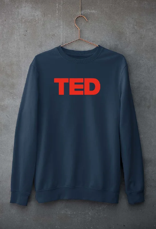 TED Sweatshirt for Men/Women Hoodie with Color Block Contrast Stylish