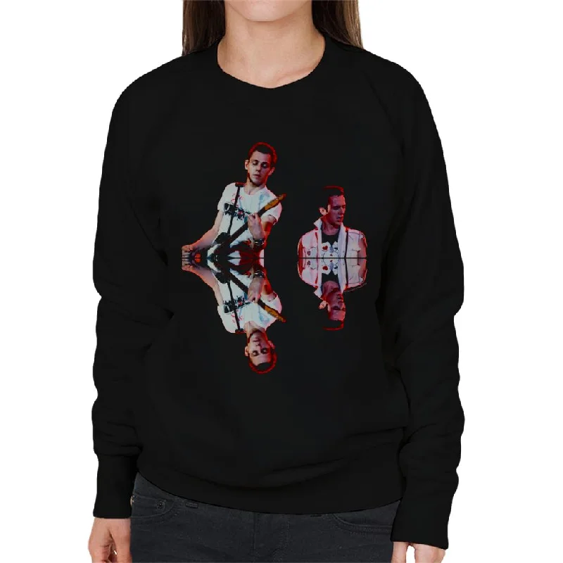 TV Times Paul Simenon And Joe Strummer The Clash Women's Sweatshirt Hoodie with Oversized Fit Loose Comfortable TV Times Paul Simenon And Joe Strummer The Clash Women's Sweatshirt Hoodie with Oversized Fit Loose Comfortable
