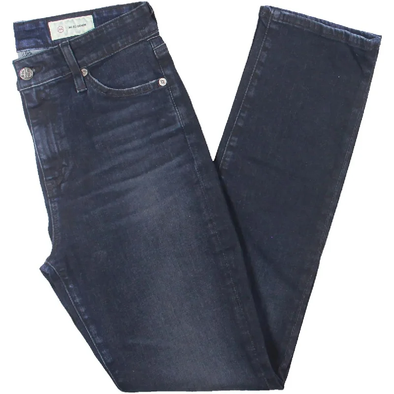 Womens High Rise Slim High-Waisted Jeans Stylish Bootcut Denim Jeans