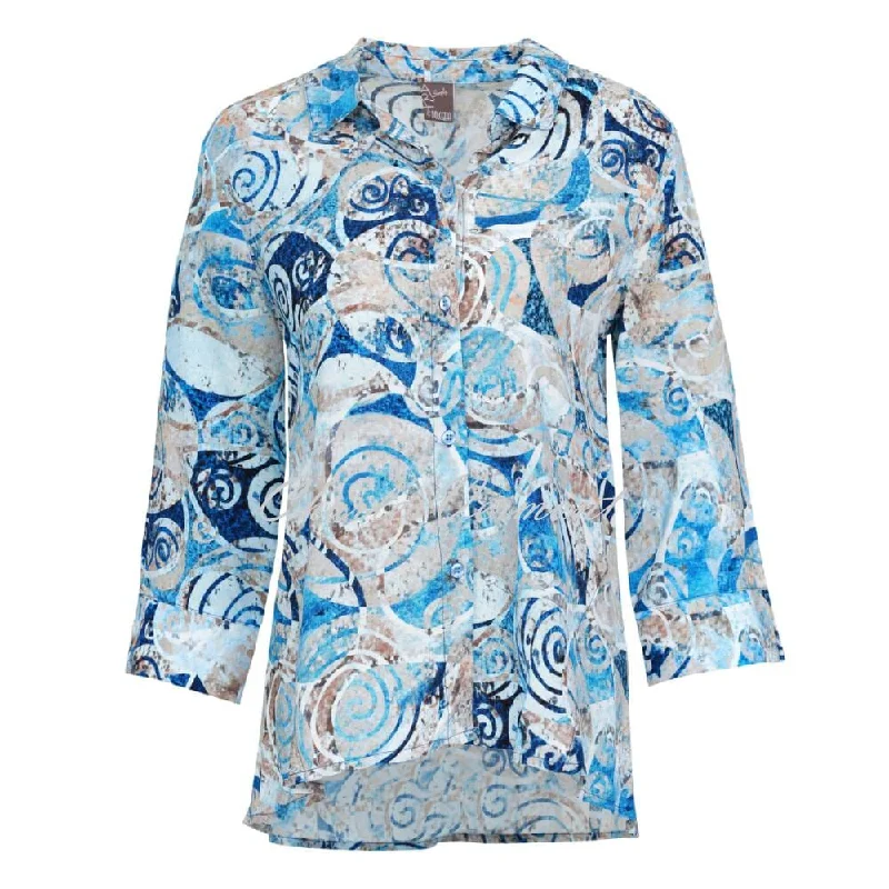 Dolcezza Blouse - Style 23676 Oversized Silk Blouse