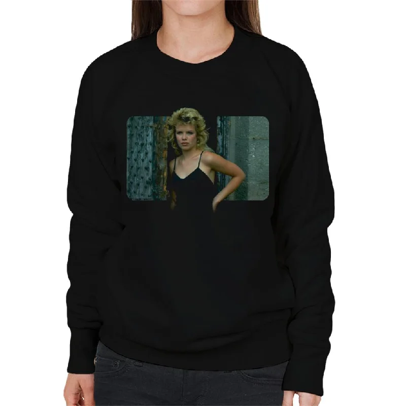 TV Times Kim Wilde 80s Pop Singer Women's Sweatshirt Hoodie with Elastic Waist Stretchable Comfortable TV Times Kim Wilde 80s Pop Singer Women's Sweatshirt Hoodie with Elastic Waist Stretchable Comfortable