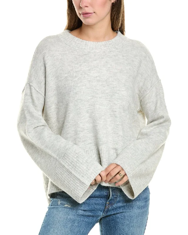 Vince Camuto Dropped-Shoulder Sweater Fitted Slim Tailored