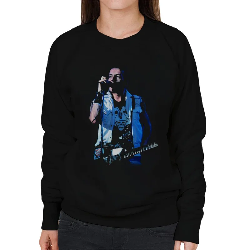 TV Times Joe Strummer Of The Clash Women's Sweatshirt Hoodie with Pastel Soft Subtle TV Times Joe Strummer Of The Clash Women's Sweatshirt Hoodie with Pastel Soft Subtle