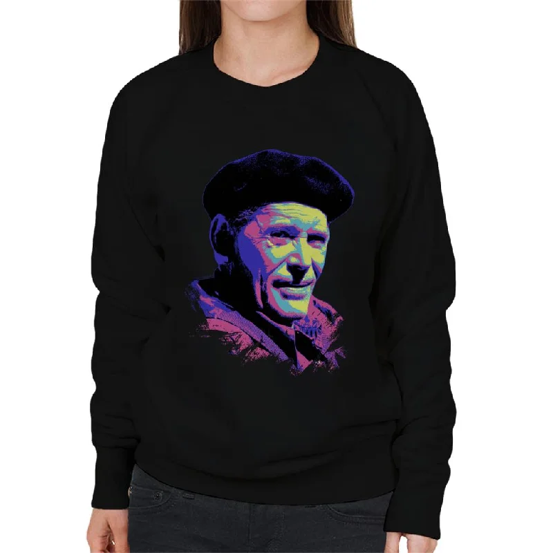 TV Times Peter O Toole Pop Art Stylised Women's Sweatshirt Hoodie with Gradient Ombre Colorful TV Times Peter O Toole Pop Art Stylised Women's Sweatshirt Hoodie with Gradient Ombre Colorful