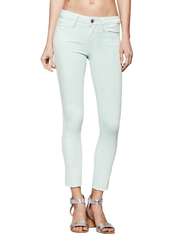 Verdugo Crop Skinny Jeans In Blue Casual Loose Fit Jeans