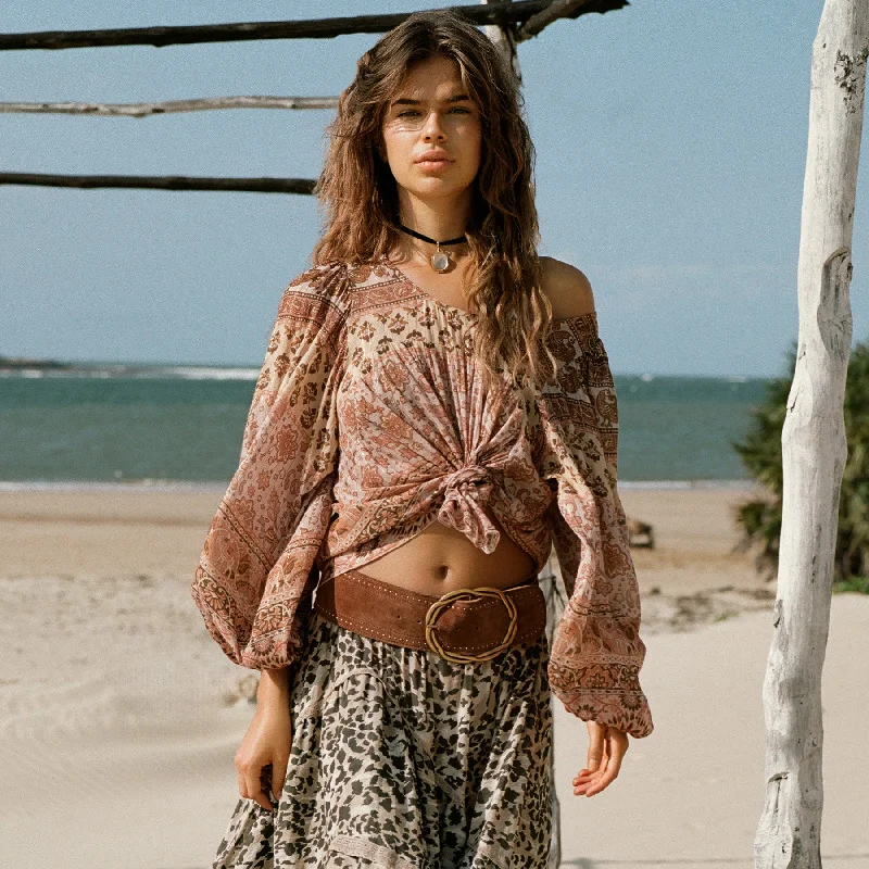 Lovers Beach Blouse Modern Oversized Blouse