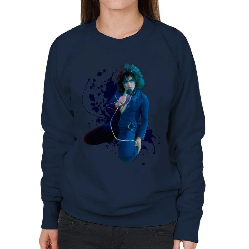 TV Times Marc Bolan On Supersonic Live T Rex Women's Sweatshirt Hoodie with Hidden Zipper Minimalist Clean TV Times Marc Bolan On Supersonic Live T Rex Women's Sweatshirt Hoodie with Hidden Zipper Minimalist Clean