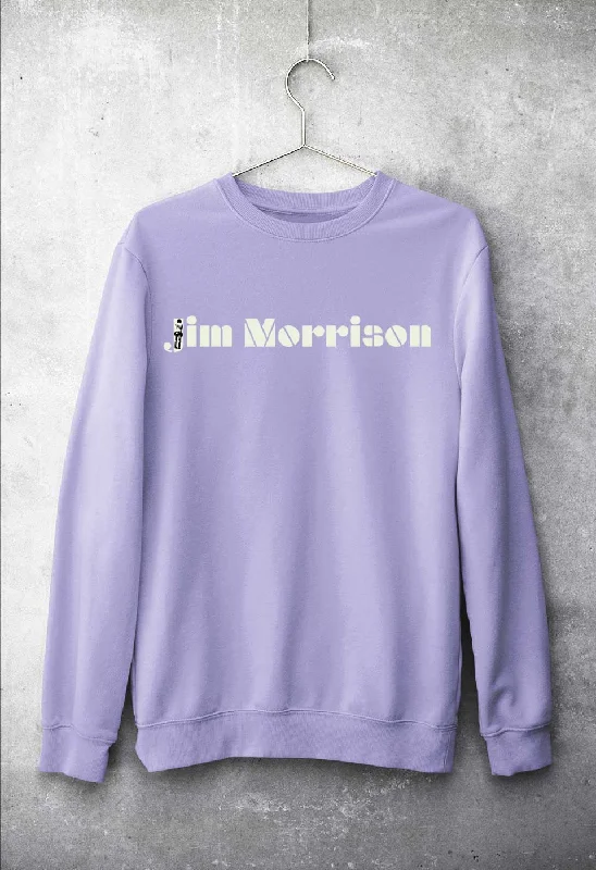 Jim Morrison Unisex Sweatshirt for Men/Women Hoodie with Contrast Stitching Detailed Premium Jim Morrison Unisex Sweatshirt for Men/Women Hoodie with Contrast Stitching Detailed Premium