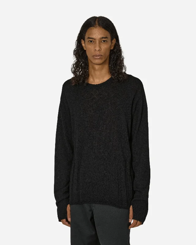Eyre Knit Sweater Ryolite Brown Ribbed Striped Patterned