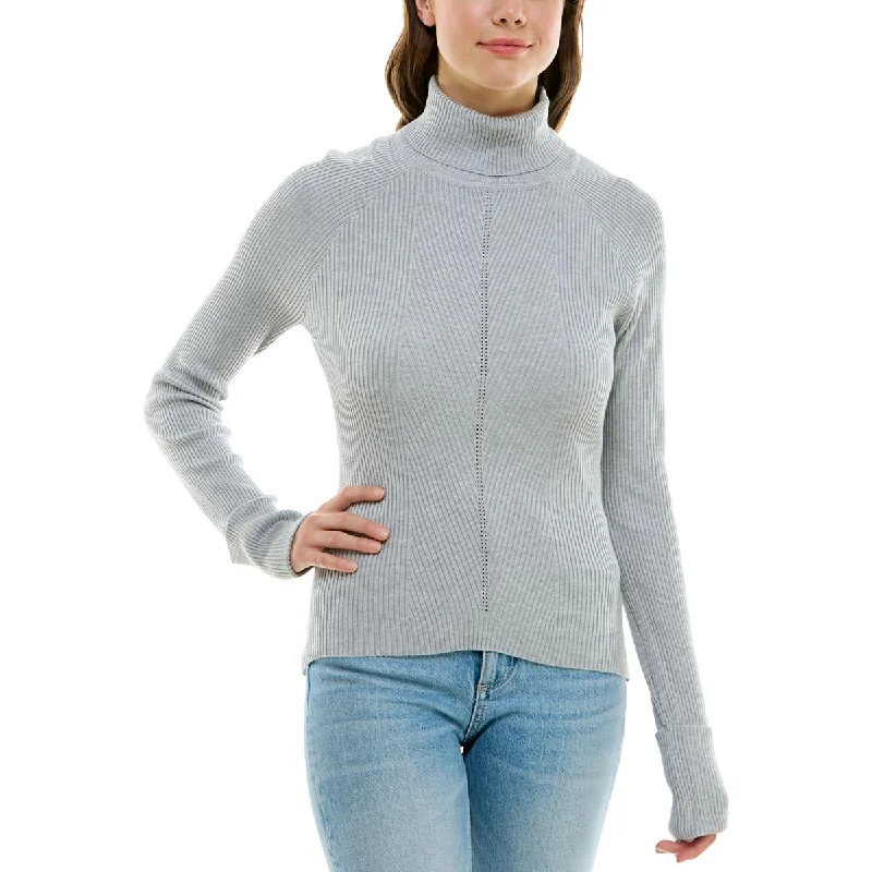 Womens Rayon Turtleneck Pullover Sweater Anti-Pilling Anti-Shrink Durable
