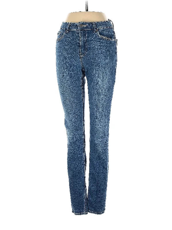 Jeans Chic Rip-Detail High-Waist Jeans