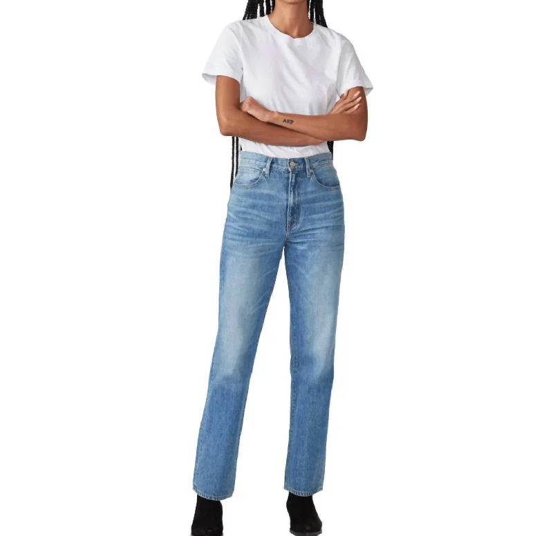 London Straight Jean In Sweet Thing Elegant Skinny Leg Jeans