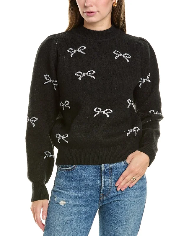 Nanette Nanette Lepore Sweater Chenille Blend Fleece Blend Nylon Blend