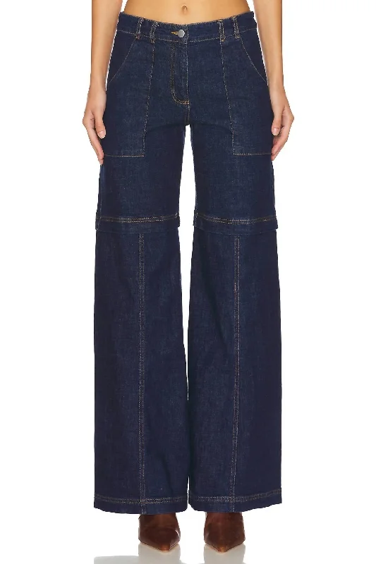 Brady Denim Jeans In Heritage Wash Casual Distressed Denim Jeans