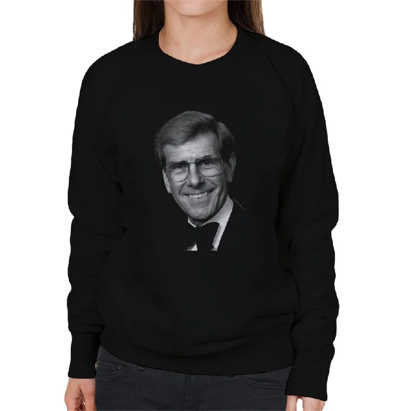 TV Times Presenter Bob Holness Women's Sweatshirt Hoodie with Rhinestones Sparkly Elegant TV Times Presenter Bob Holness Women's Sweatshirt Hoodie with Rhinestones Sparkly Elegant